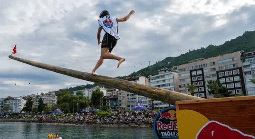 Red Bull Yağlı Direk heyecanı Orduda unutulmaz anlara sahne oldu