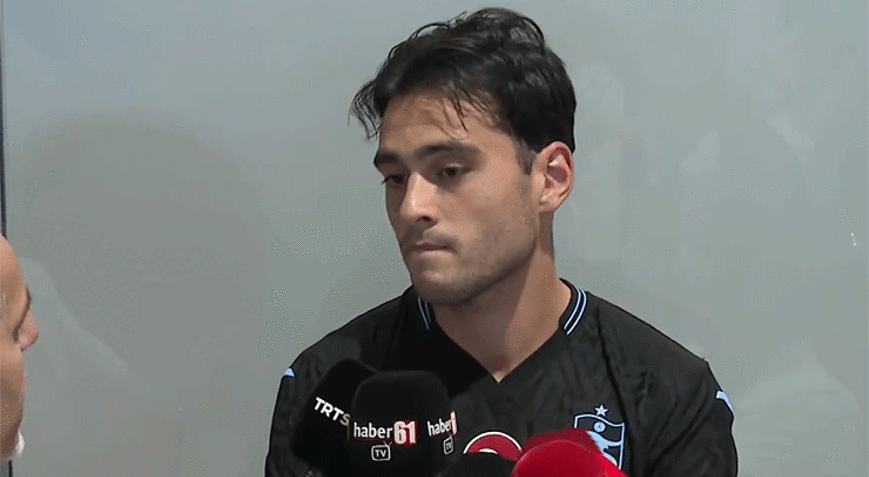 Aral Şimşir, Trabzonspor için Trabzona geldi