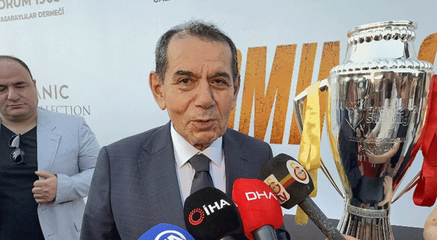 Galatasaray Başkanı Dursun Özbekten transfer açıklaması: Gerekeni yapacağız