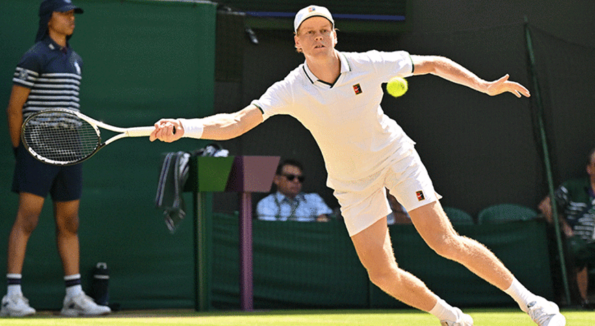 Wimbledonda Jannik Sinner ve Coco Gauff yarı finale yükseldi