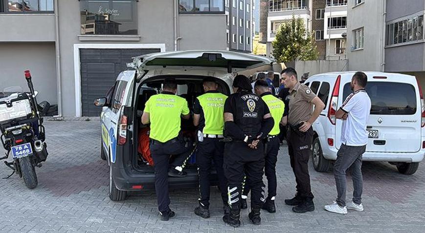 Karabükte dur ihtarına uymayan sürücüye 492 bin 719 lira ceza kesildi
