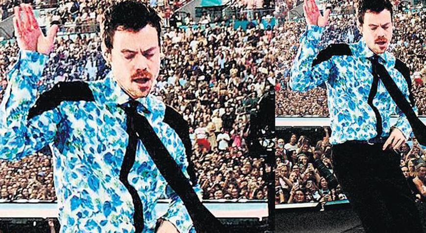 Harry Styles’ın Wembley stili