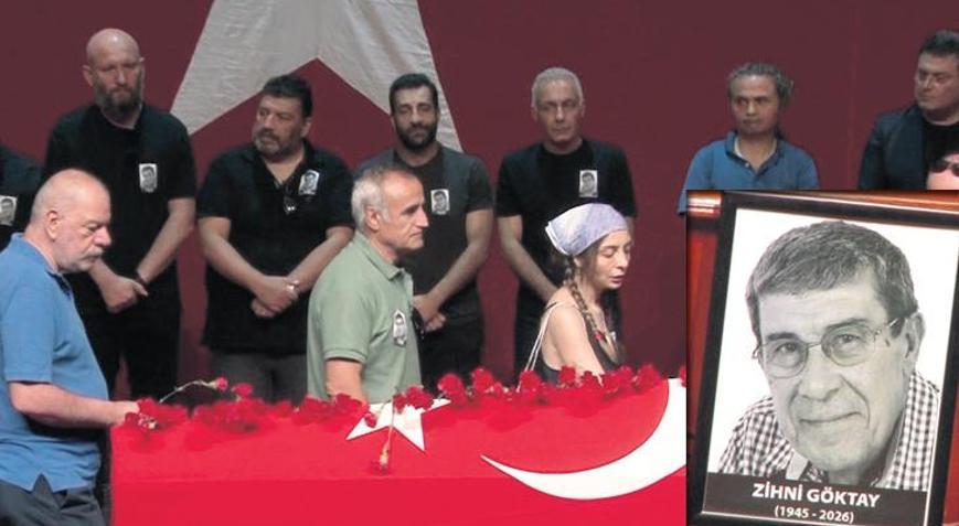 Zihni Göktay sonsuzluğa alkışlarla uğurlandı