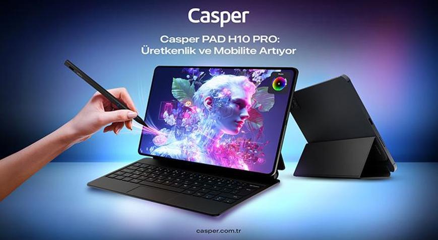 Casper PAD H10 Pro: Üretkenlik ve Mobilite Artıyor