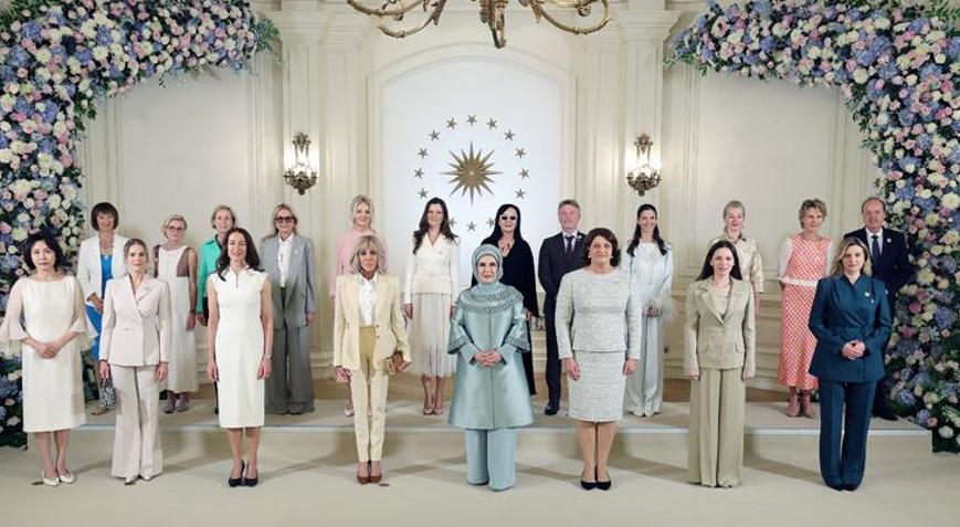 Emine Erdoğan lider eşlerini ağırladı