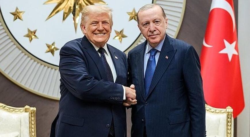 White House shares photo of Trump and Erdoğan greeting at NATO summit