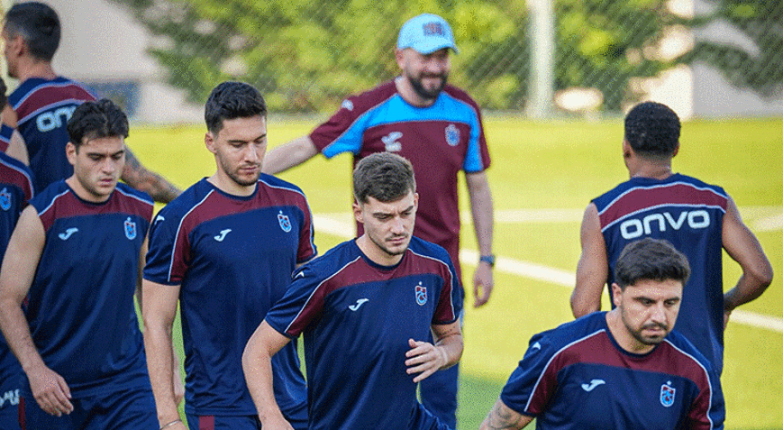 Trabzonspor antrenmanlarını dayanıklılık çalışmasıyla sürdürdü