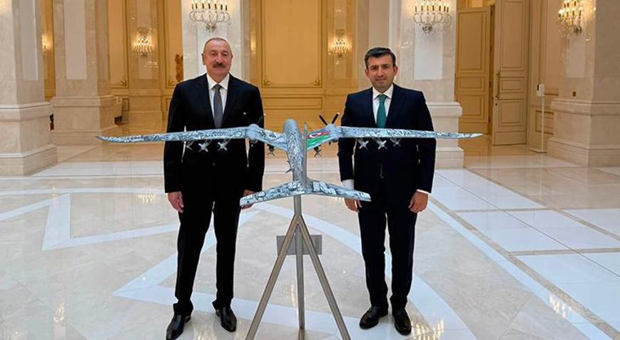 Aliyev, Baykar Yönetim Kurulu Başkanı Bayraktarı kabul etti