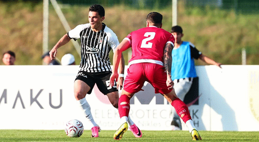 Beşiktaş günün ikinci hazırlık maçında Widzew Lodza mağlup oldu
