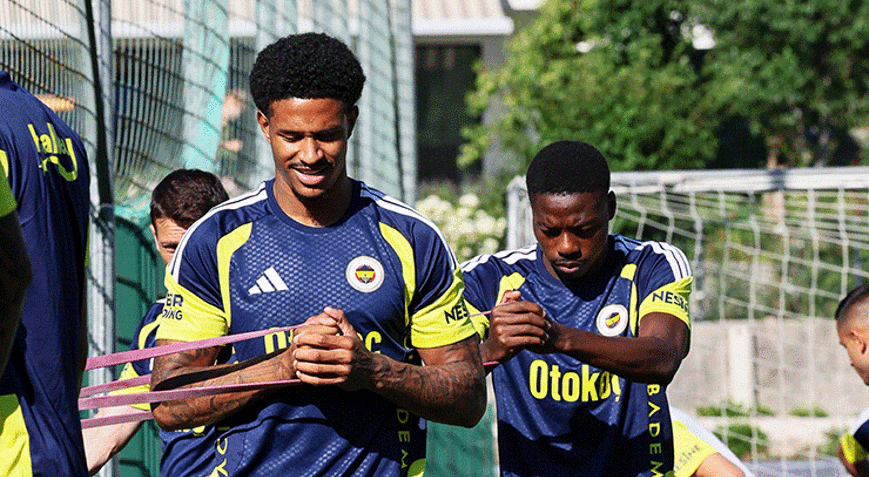 Fenerbahçe günü tek antrenmanla noktaladı