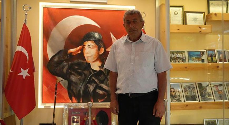 Şehit Komiser Yardımcısı Cennet’in babası: Bin evladım olsa bu aziz vatana feda etmezsem namerdim
