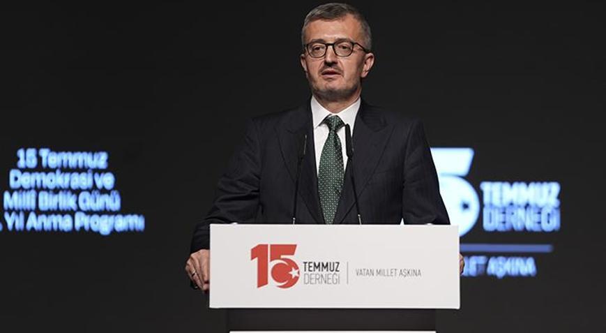 İletişim Başkanı Duran 15 Temmuz Derneğinin Şehit ve Şahit programına katıldı