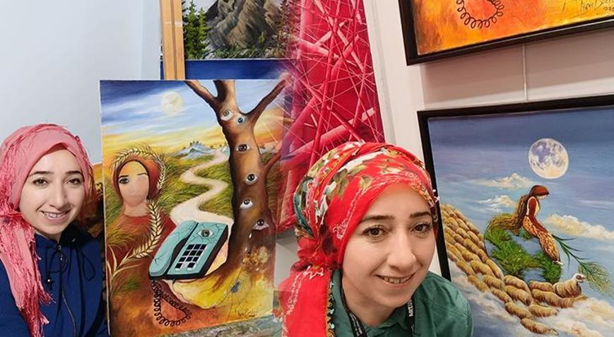 Şalvarlı Picasso dünyaya açıldı ‘Kömürden boya, saçından fırça yaptı’