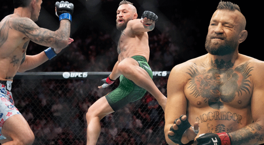 Conor McGregorın hayal kırıklığı Uçan tekmeyle başlayan mücadele 1 dakika sürdü