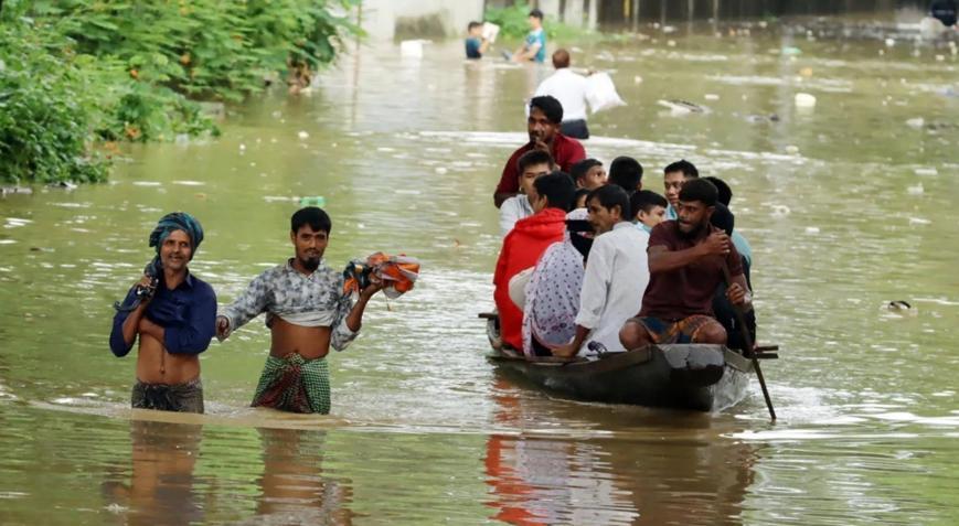 Muson yağmurları Bangladeşi vurdu 44 ölü, 1 milyondan fazla kişi etkilendi