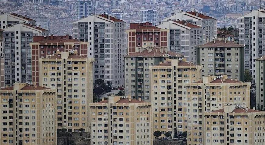 Türkiye genelinde satılan gayrimenkul sayısı yüzde 10,3 azaldı
