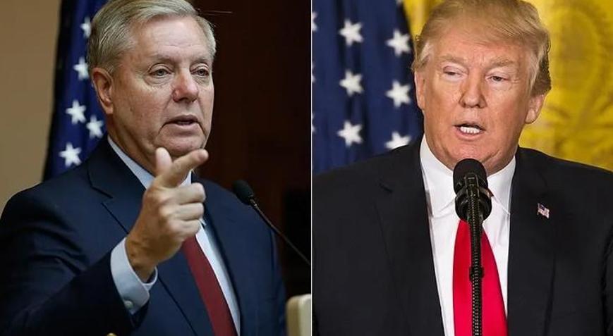 Trump, yakın arkadaşı Graham ile son görüşmesini anlattı Bunu halledeceğiz Lindsey