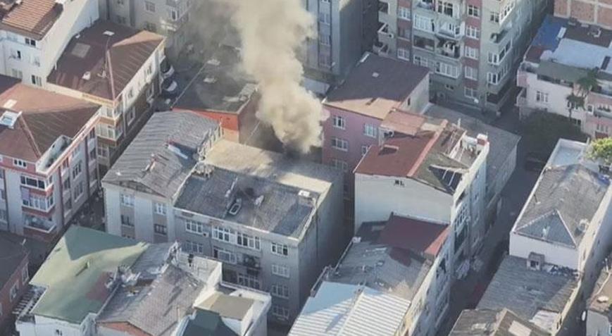 Bağcılarda evlat dehşeti İstediği reddedilince evi ateşe verdi