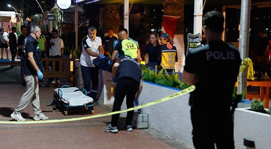 Bodrumda silahlı saldırı Yemek yediği restoranda cinayete kurban gitti