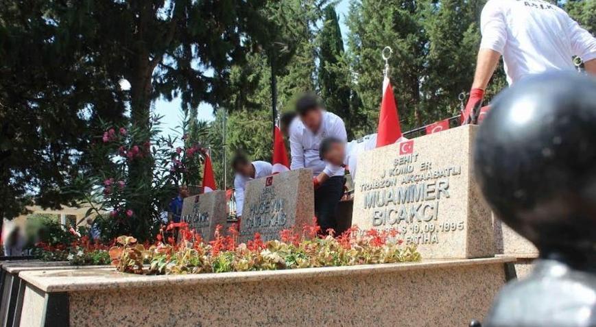 Gemlik Açık Ceza İnfaz Kurumu hükümlü ve personelinden şehitlik ziyareti