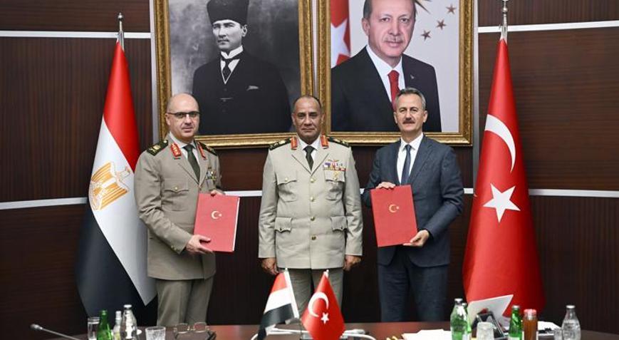 Türkiye ile Mısır arasında savunma sanayisi iş birliğine dair niyet mektubu imzalandı