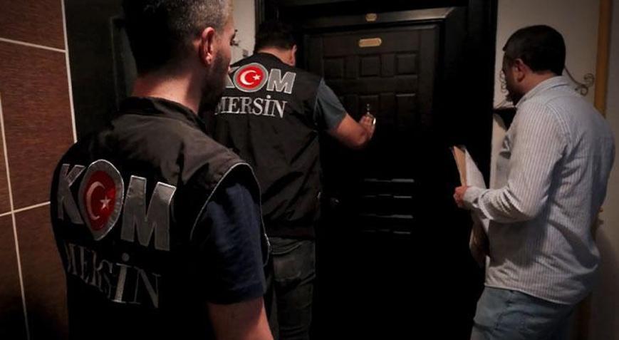 Mersinde FETÖ/PDY operasyonu Çok sayıda gözaltı var
