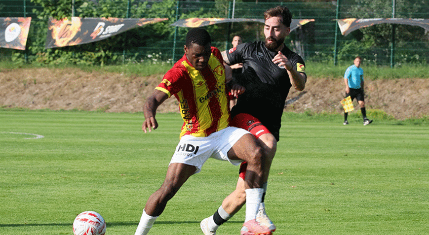 Göztepe hazırlık maçında 2-0 galip