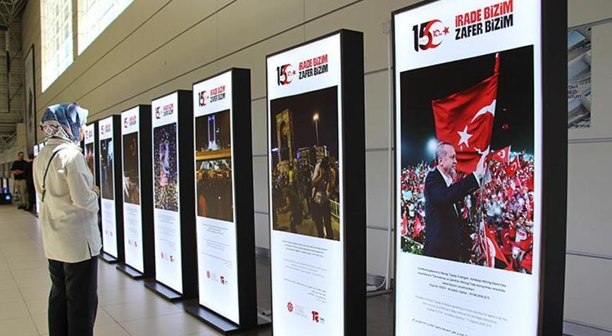 Antalyada Hafıza ve Hatıra: 15 Temmuz Fotoğraf Sergisi açıldı