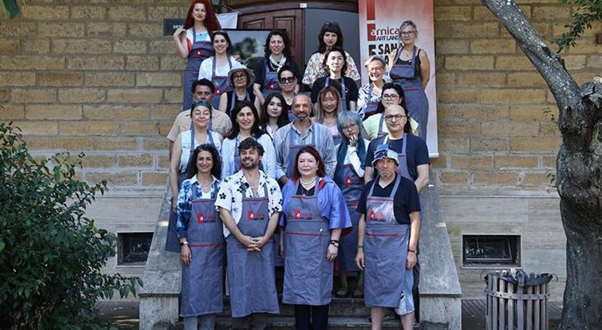 Yerli ve yabancı sanatçılar Edirnedeki ‘Sanat Çalıştayı’nda buluştu