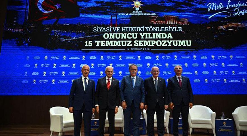AK Partide Siyasi ve Hukuki Yönleriyle Onuncu Yılında 15 Temmuz Sempozyumu