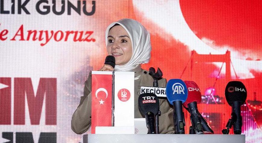 Bakan Göktaş, 15 Temmuz Demokrasi ve Milli Birlik Günü Anma Programında konuştu