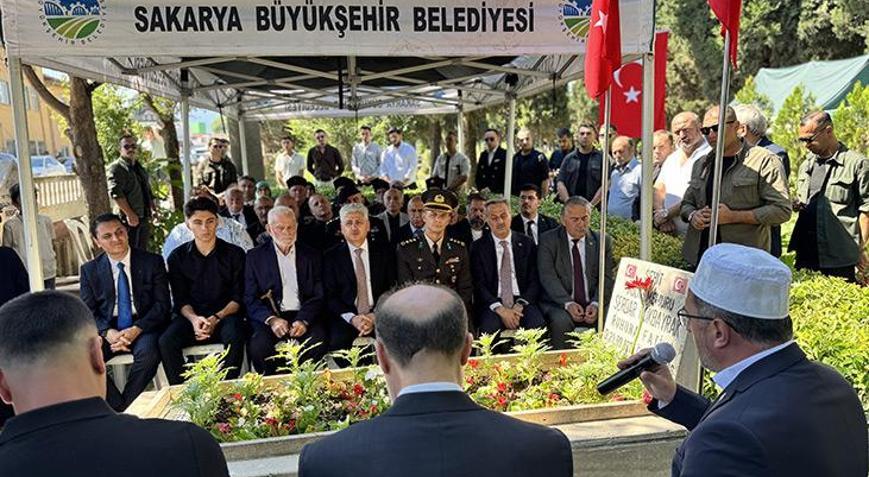 15 Temmuz şehidi Serdar Gökbayrak, Sakaryadaki başında anıldı