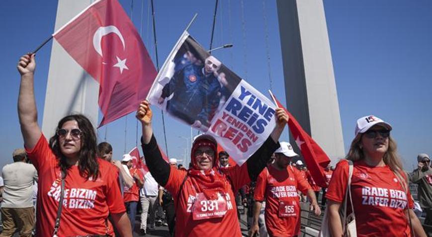 15 Temmuz Şehitler Anıtında İrade Bizim, Zafer Bizim anma programı Vali Gül: Vatanın birliği muhafaza edildi