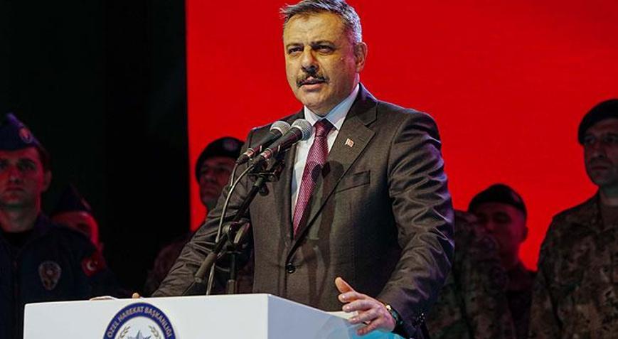 İçişleri Bakanı Çiftçi, Gölbaşı Özel Harekat Başkanlığındaki 15 Temmuz programında konuştu
