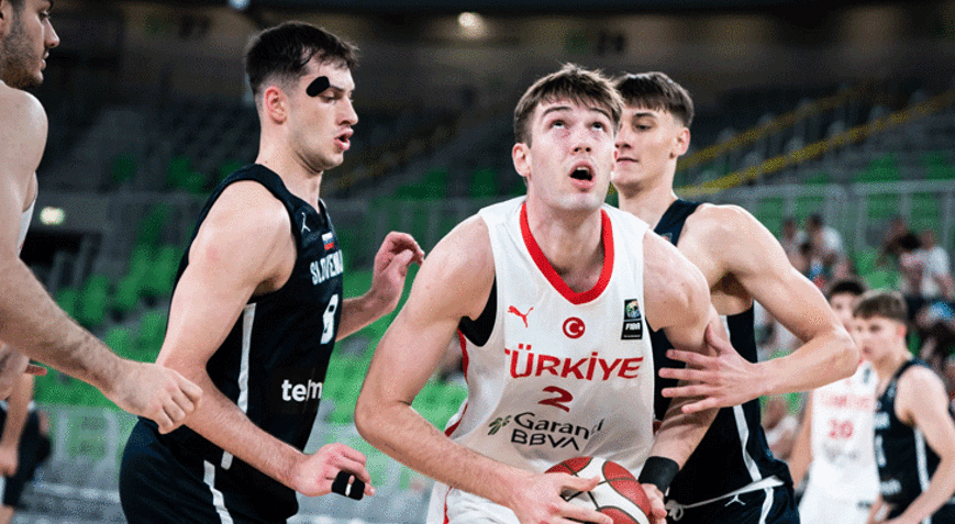 U20 Basketbol Milli Takımı, Slovenyaya kaybetti