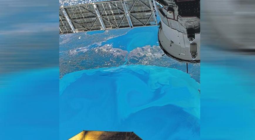 NASA’dan turkuaz İstanbul