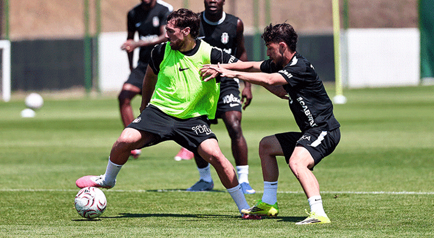 Beşiktaş, Midtjylland maçı hazırlıklarına devam etti
