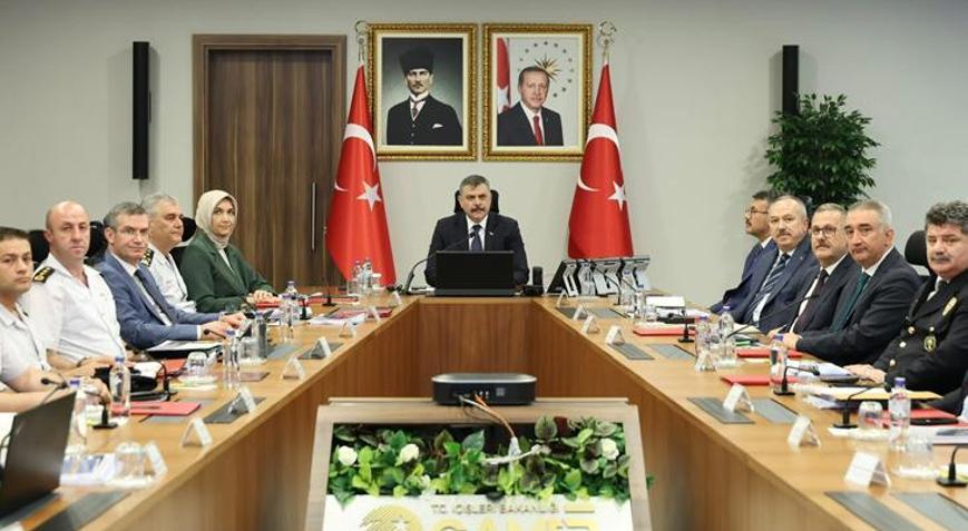 İçişleri Bakanı Çiftçi, Siber Güvenlik Toplantısına başkanlık etti