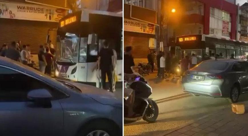 Yer: Adana 10 kişilik grup yolcu otobüsü şoförüne saldırdı