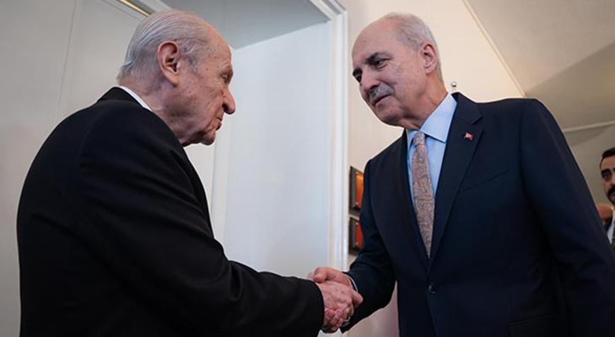 TBMM Başkanı Kurtulmuştan liderler turu
