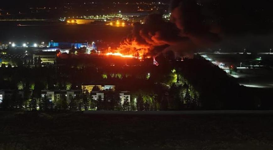 Eskişehir TEIde yangın Savunma Sanayii Başkanı Haluk Görgün: Kontrol altına alındı