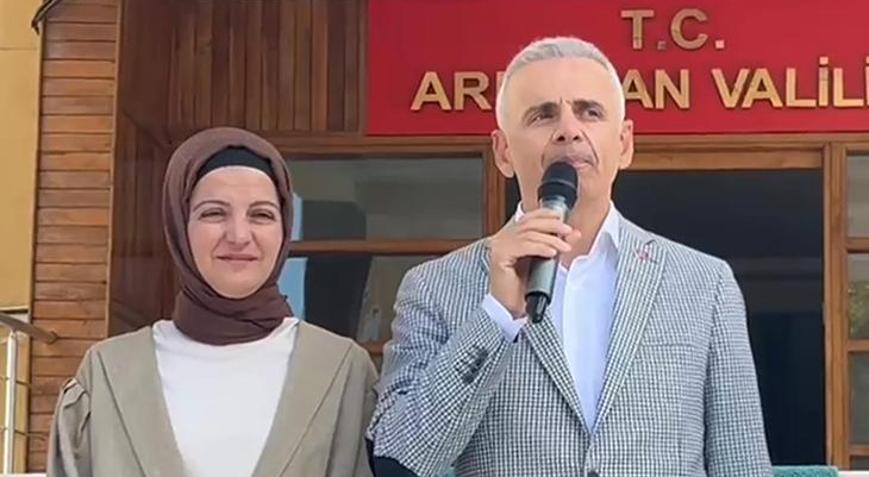 Vali Mehmet Vali Çiçekli, Ardahana veda etti