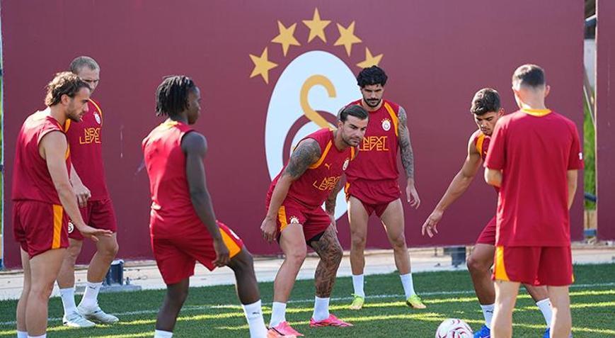 Galatasaray, İstanbul kampında hazırlıkları sürdürdü