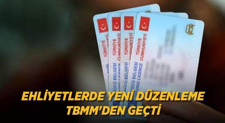EHLİYETLERDE YENİ DÜZENLEME TBMMDEN GEÇTİ | Ehliyetlerde yeni düzenleme neleri değiştiriyor Sürücüleri İlgilendiren Değişiklikler Neler