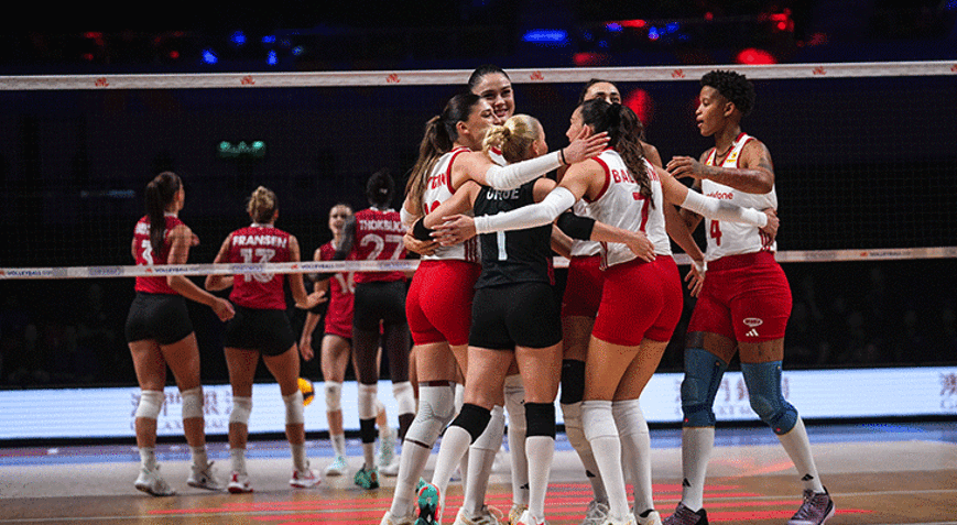 Filenin Sultanları, Milletler Liginde yarı finalde Kanadaya geçit vermedik Filenin Sultanları, Milletler Liginde yarı finalde Kanadaya geçit vermedik