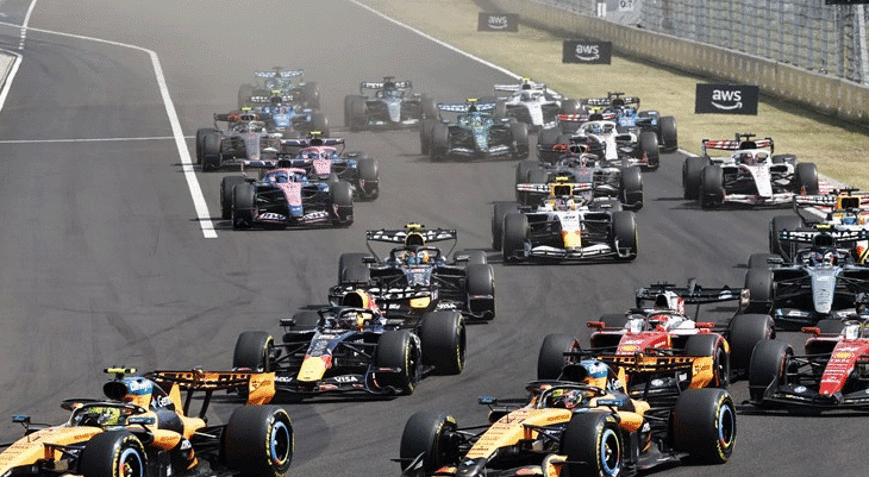 Lando Norris, Macaristan Grand Prixsini ilk sırada tamamladı