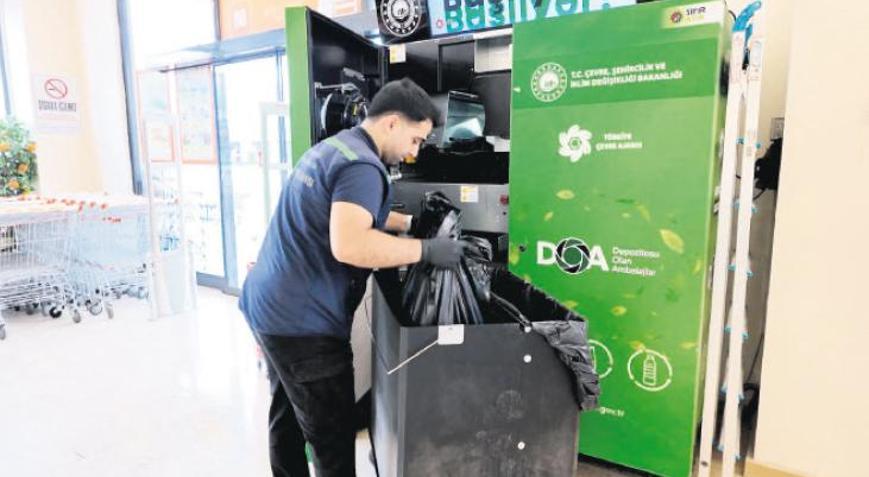 Günlük 7 bin ambalaj geri dönüşüme kazandırılıyor