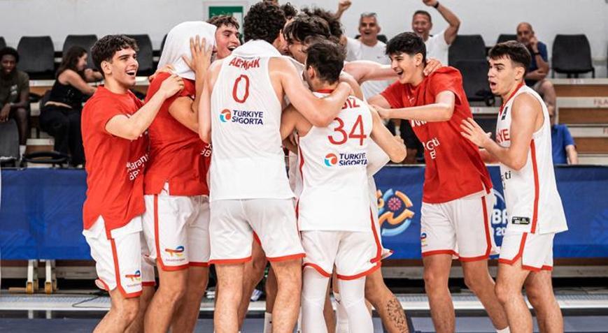 U-18 Milli Takım grubu lider tamamladı Rakibimiz belli oldu