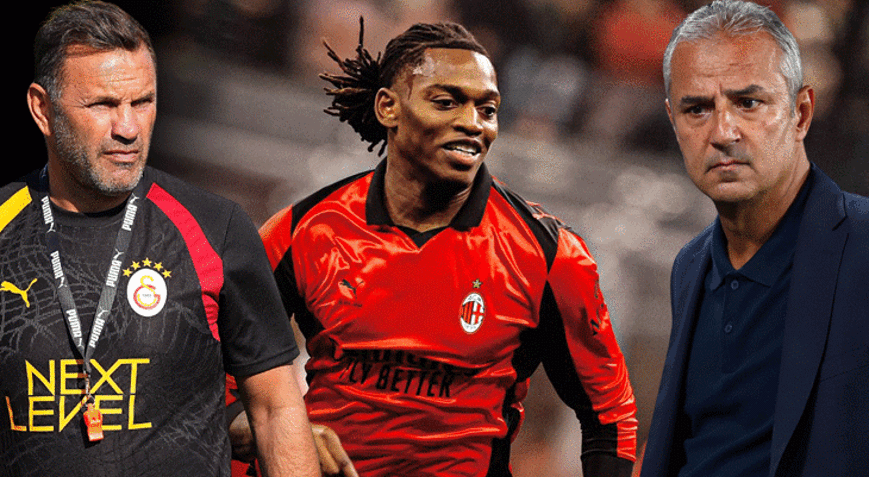 Fenerbahçe ve Galatasaray Rafael Leao için karşı karşıya İşte transfer planları