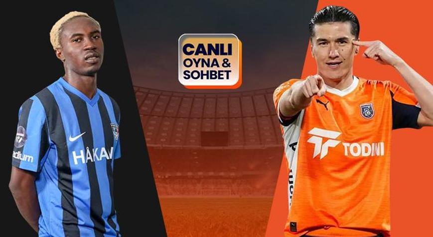 Başakşehir, UEFA Konferans Liginde Inter Turku karşısında Maçın heyecanı canlı sohbet ile Mislide